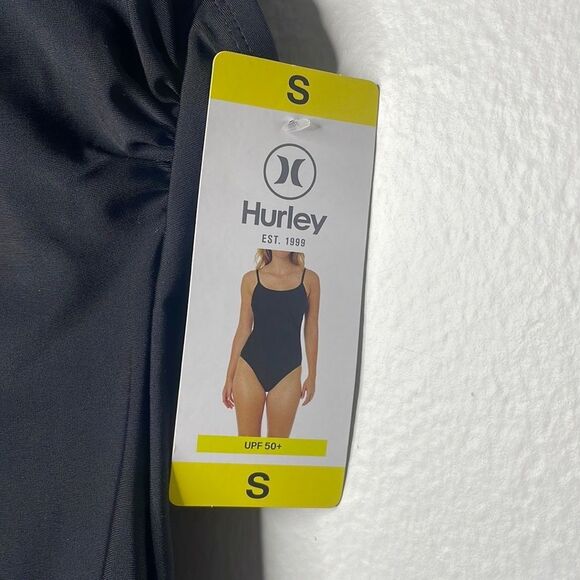 Hurley Womens Size Small One Piece Swimsuit Black - Picture 8 of 8